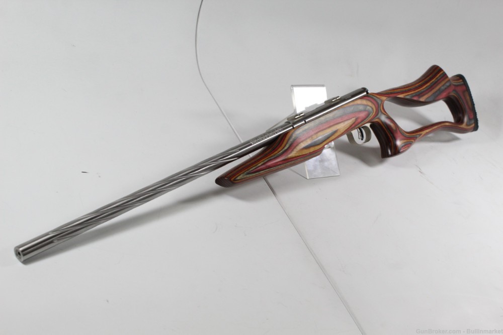 Savage Mark II BSEV .22 Long Rifle Bolt Action Rifle Heavy Flutted Barrel-img-12