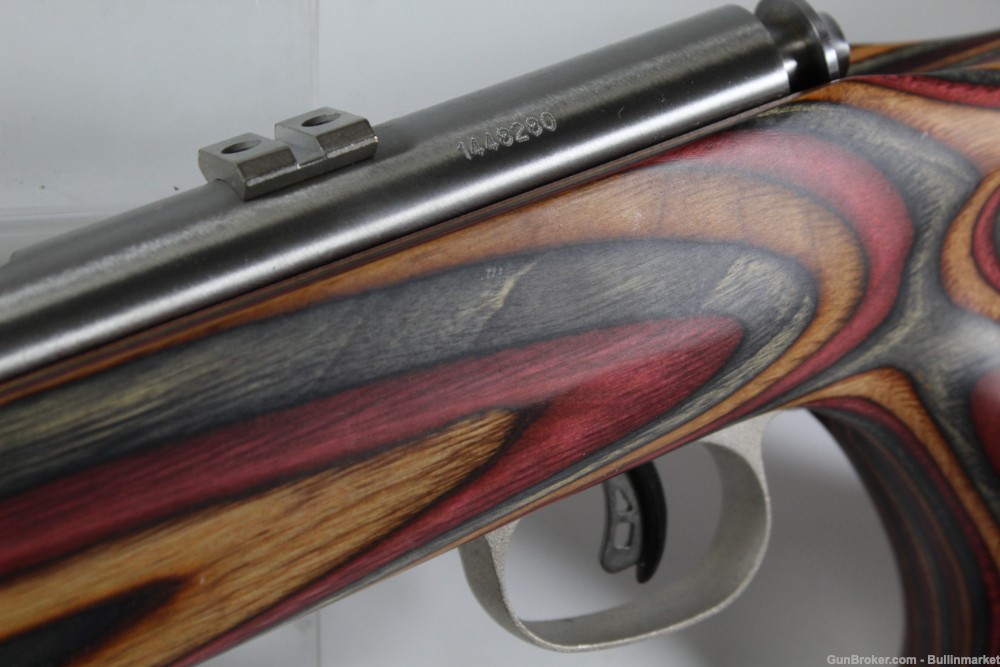 Savage Mark II BSEV .22 Long Rifle Bolt Action Rifle Heavy Flutted Barrel-img-15