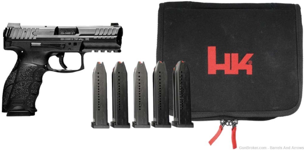VP9 TAC PACK 9MM 5 17RD MAGS AND BAG-img-0