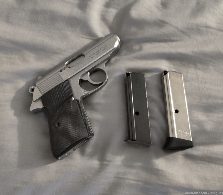 Walther Interarms PPK/S Pistol Stainless .380 ACP w/ 150 Rounds & 2 Mags-img-5