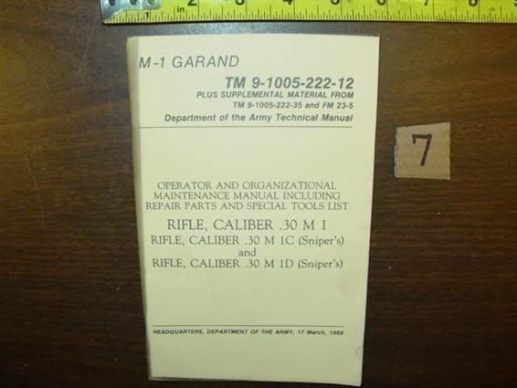 M1 GARAND MANUAL USGI-img-0