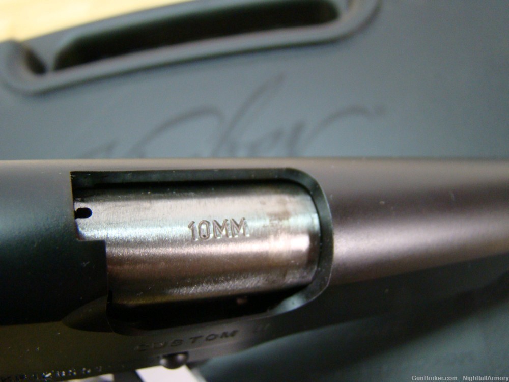 Kimber Custom II GFO 10mm 1911 pistol w Nighthawk Custom drop-in trigger !-img-11