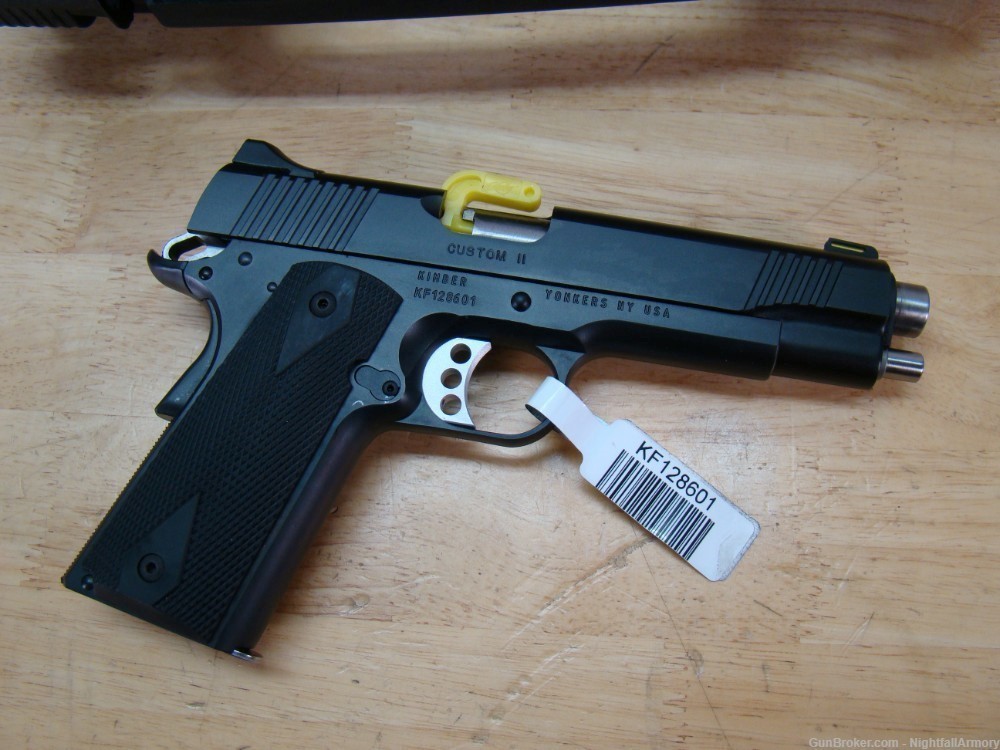 Kimber Custom II GFO 10mm 1911 pistol w Nighthawk Custom drop-in trigger !-img-4