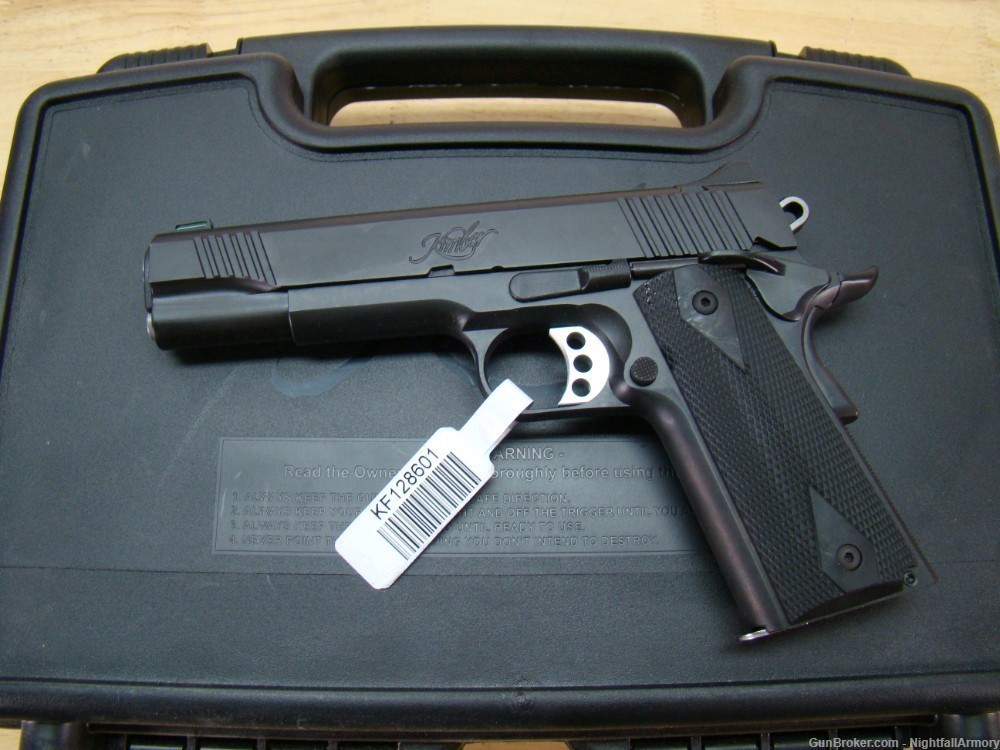 Kimber Custom II GFO 10mm 1911 pistol w Nighthawk Custom drop-in trigger !-img-13