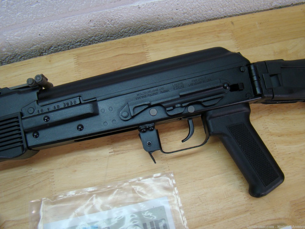 Molot VEPR RPK 23" AK74 rare Russian 5.45x39 AK 5.45 folding stk bipod 45rd-img-23