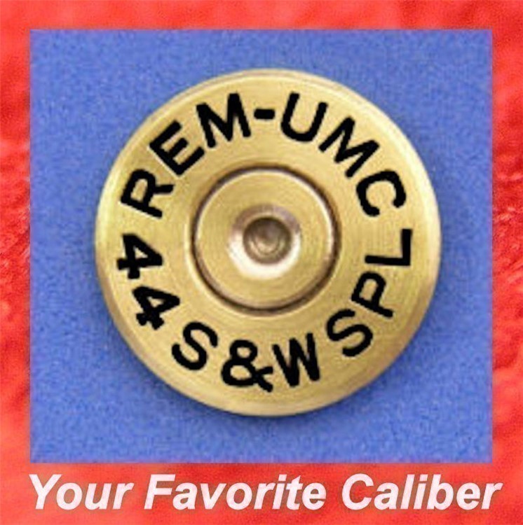 Remington REM-UMC 44 S&W SPL Cartridge Hat Pin  Tie Tac  Ammo Bullet-img-2