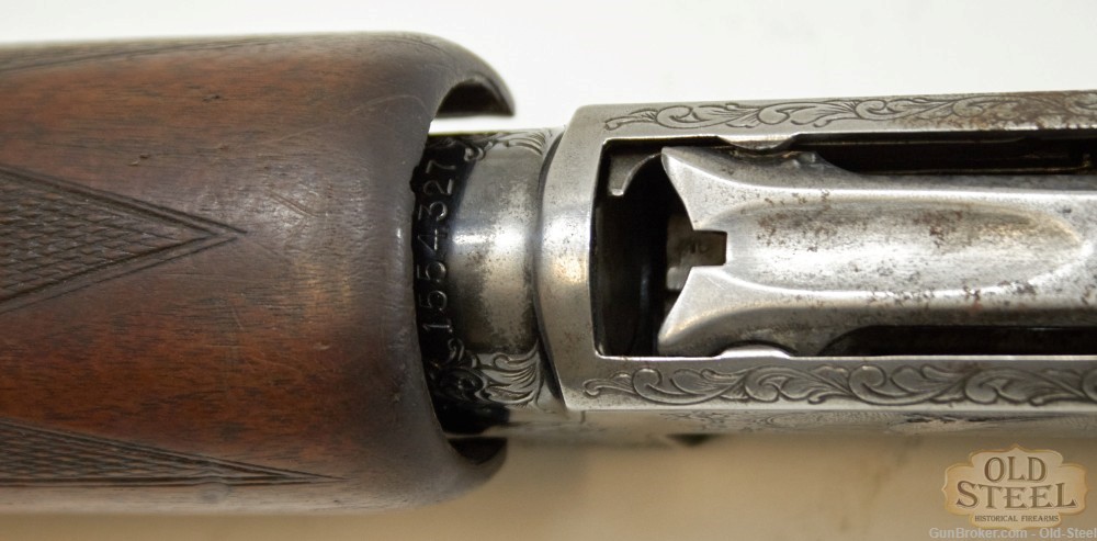 Winchester Model 12 Slam Fire Shotgun W/ Engravings MFG 1956 C&R-img-33
