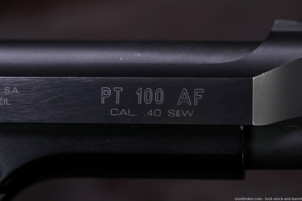 Taurus PT100AF PT-100-AF Like Beretta 96 .40 S&W Semi-Auto Pistol-img-12