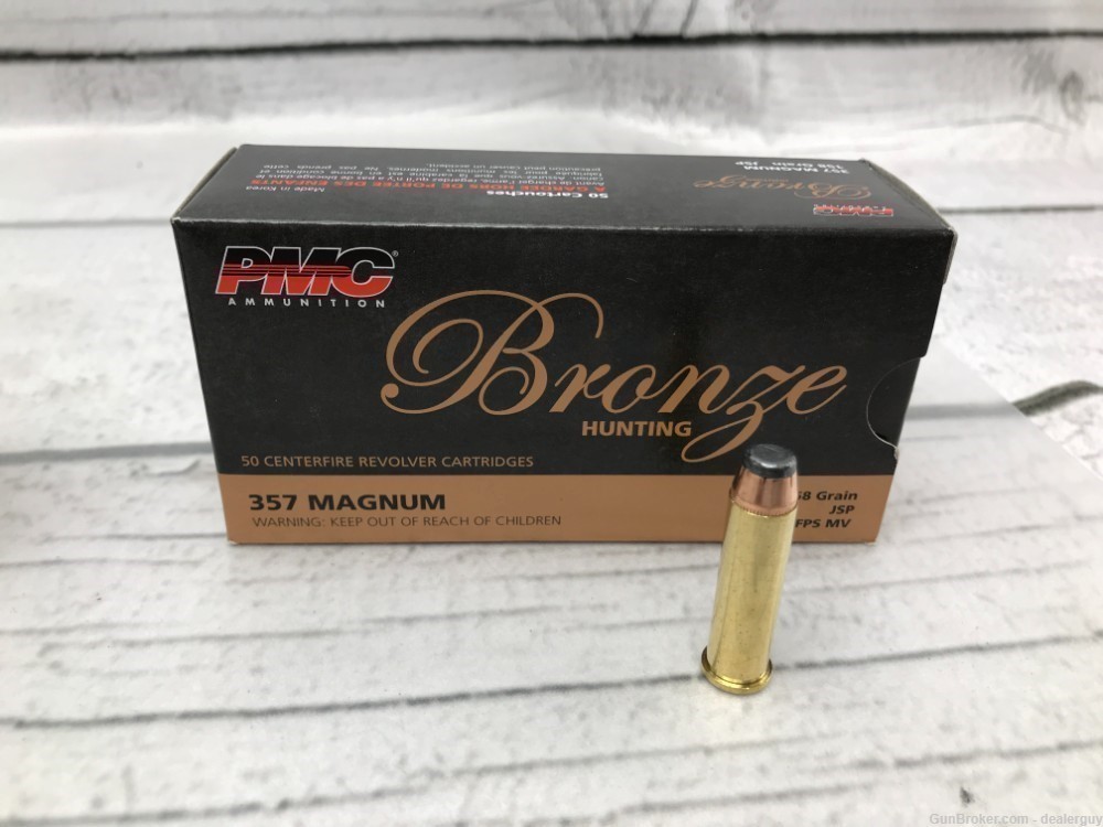 PMC 357 Magnum Mag 100 Rounds Ammo 158 Grain $10 Ship-img-1