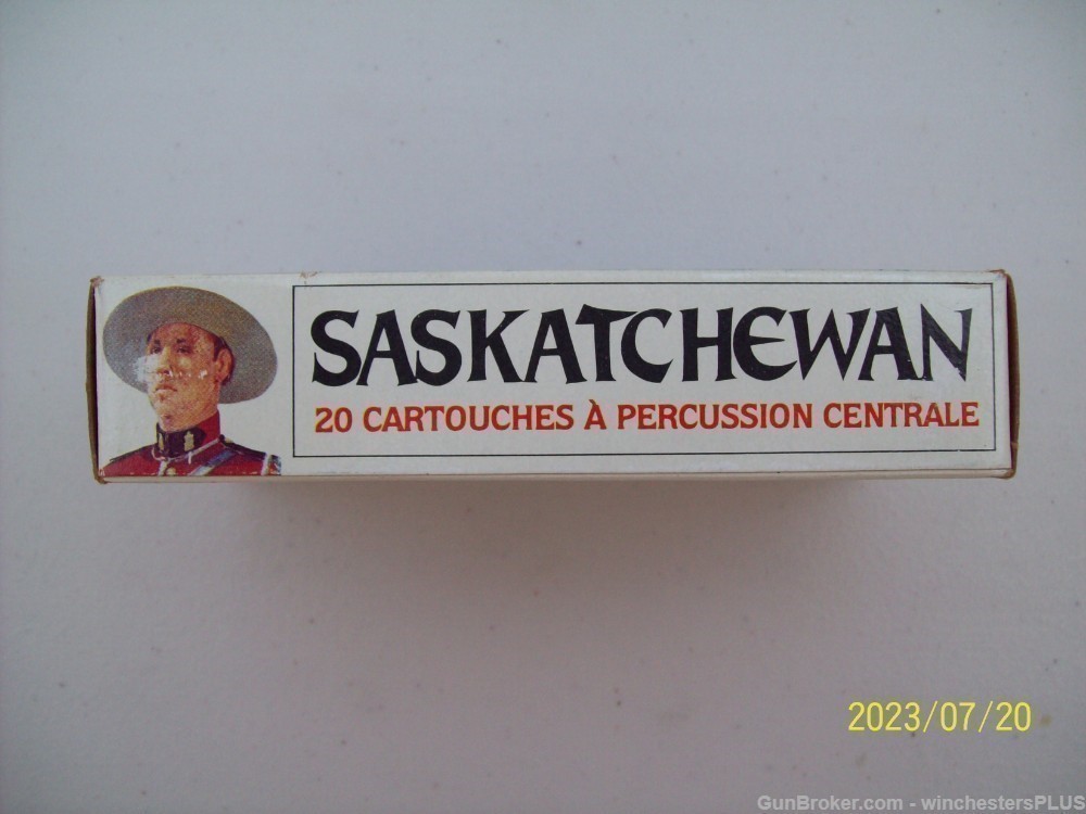 Winchester Commemorative Saskatchewan Diamond jubilee 38-55 AMMO -img-1