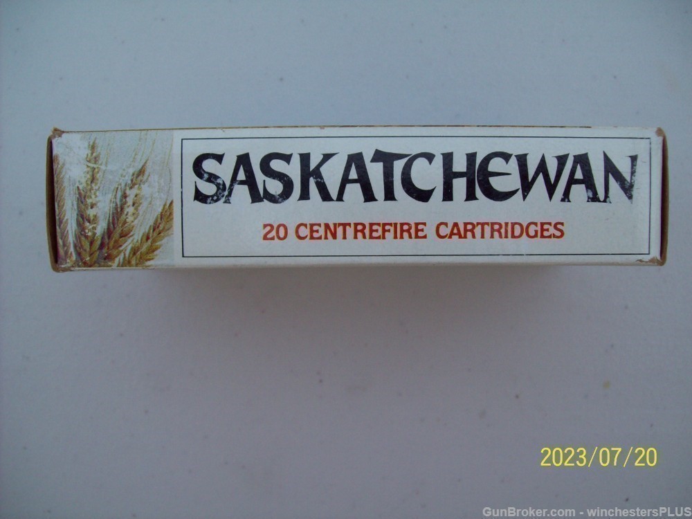 Winchester Commemorative Saskatchewan Diamond jubilee 38-55 AMMO -img-4