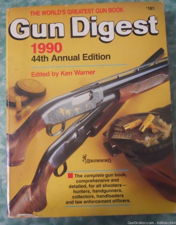 GUN DIGEST - 44th annual - 1990-img-0