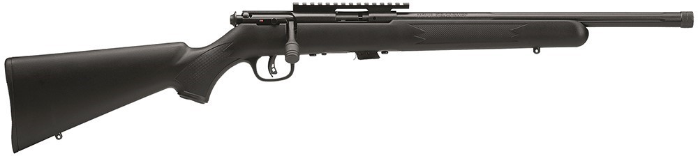 Savage 93 FV-SR 22 WMR Bolt Action Rifle 16.5 BBL 5 Rd Blk Syn -img-1