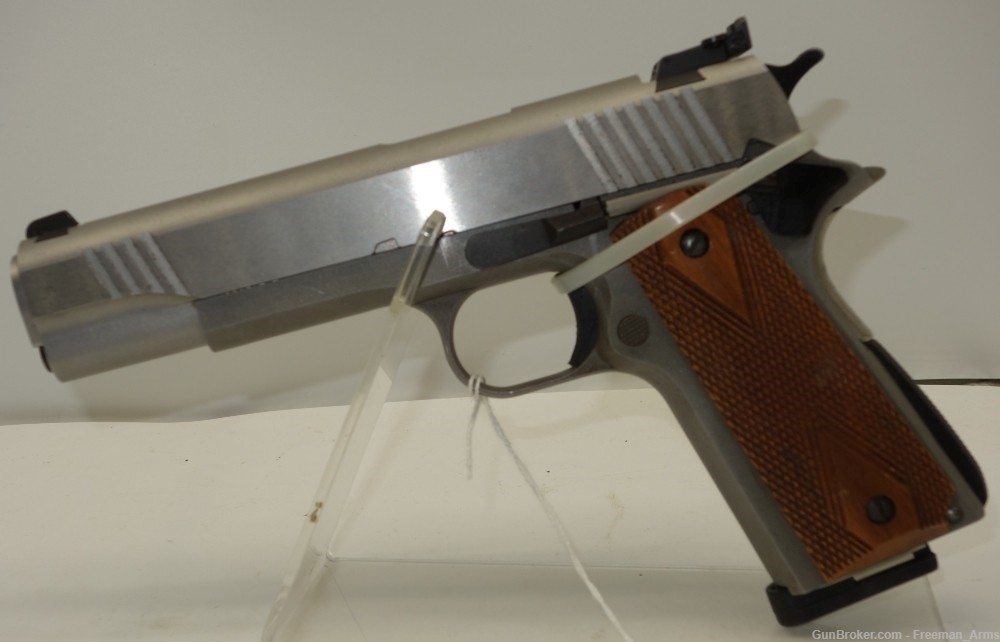 Remington/Essex Stainless 1911 Pistol-45 ACP LIKE NEW-img-1