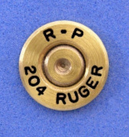 Remington R-P 204 RUGER Cartridge Hat Pin  Tie Tac  Ammo Bullet-img-1