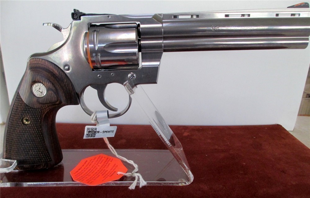 COLT PYTHON NEW PRODUCTION 6 INCH S/S 357 MAGNUM-img-1