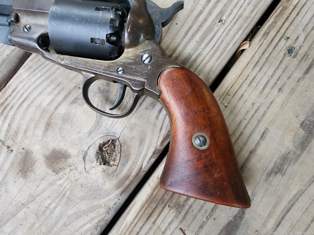 Richland Arms Company Remington 1858 Texas Army Brass Frame 44 Cap Ball-img-6