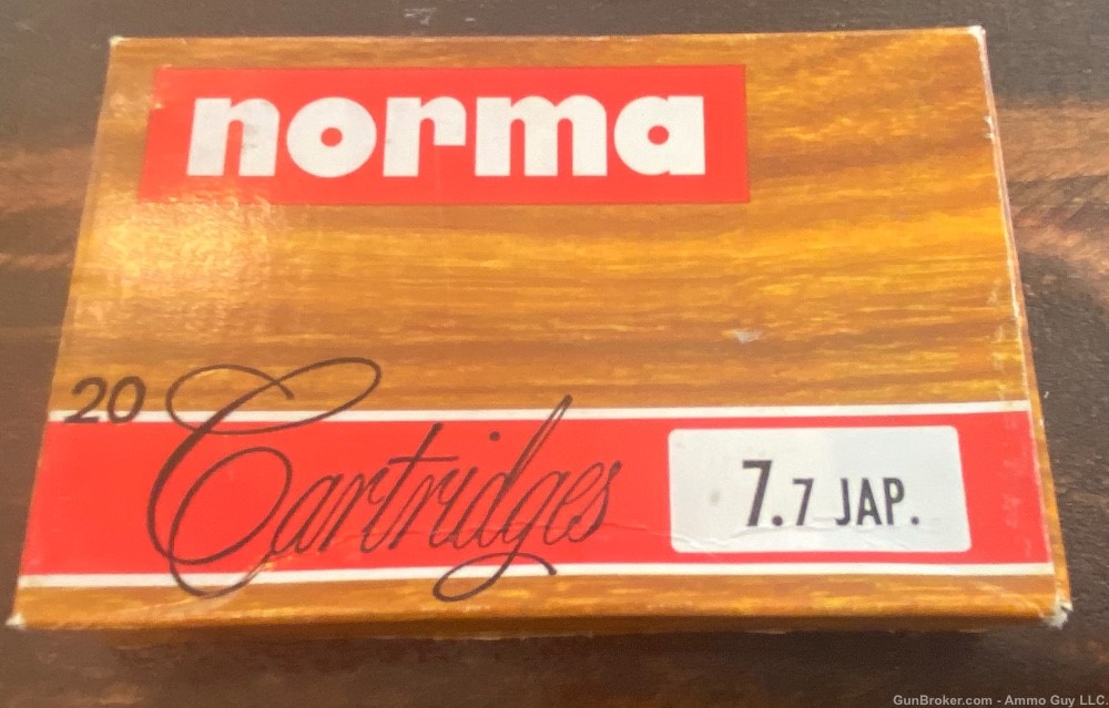 Norma 7.7 jap ammunition -img-0
