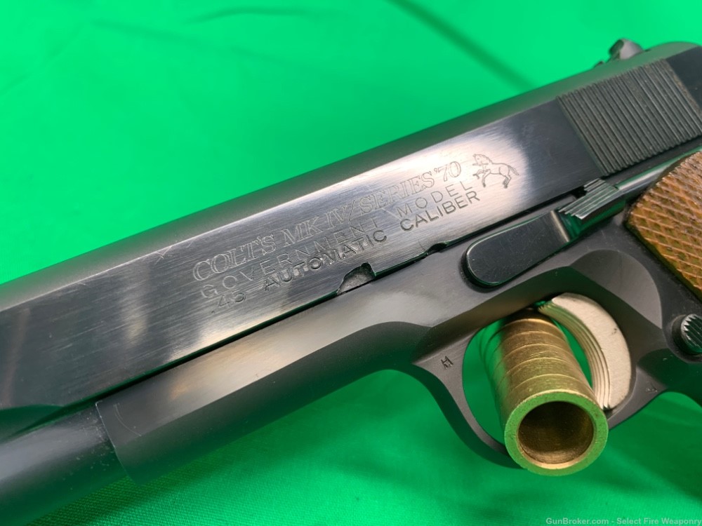 MINT Colt Series 70 Government Model 1911a1 1911 .45 acp MKIV 1978-img-2