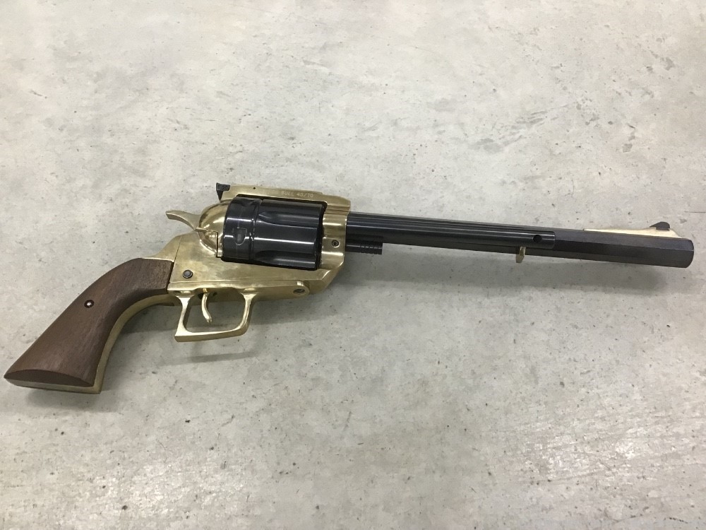 Rare Super Six Classic Bison Bull Revolver .45-70 Govt 10-1/2” Barrel-img-0