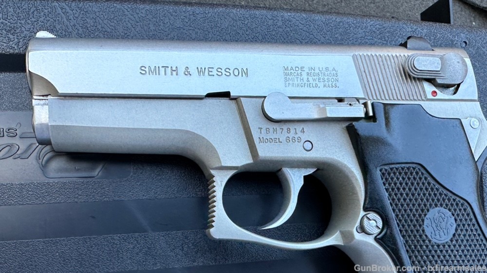 S&W 669 SubCompact 9mm, 'Mini', 2nd Gen, 12-shot, Made in 1988-img-6