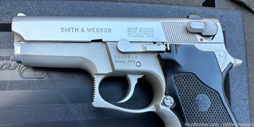 S&W 669 SubCompact 9mm, 'Mini', 2nd Gen, 12-shot, Made in 1988-img-5