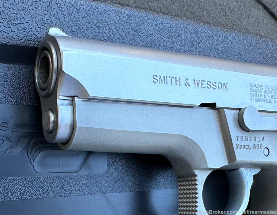 S&W 669 SubCompact 9mm, 'Mini', 2nd Gen, 12-shot, Made in 1988-img-9