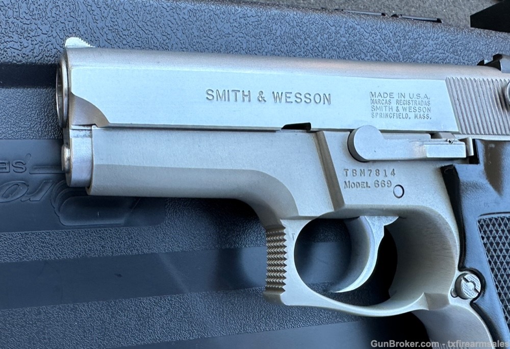 S&W 669 SubCompact 9mm, 'Mini', 2nd Gen, 12-shot, Made in 1988-img-7