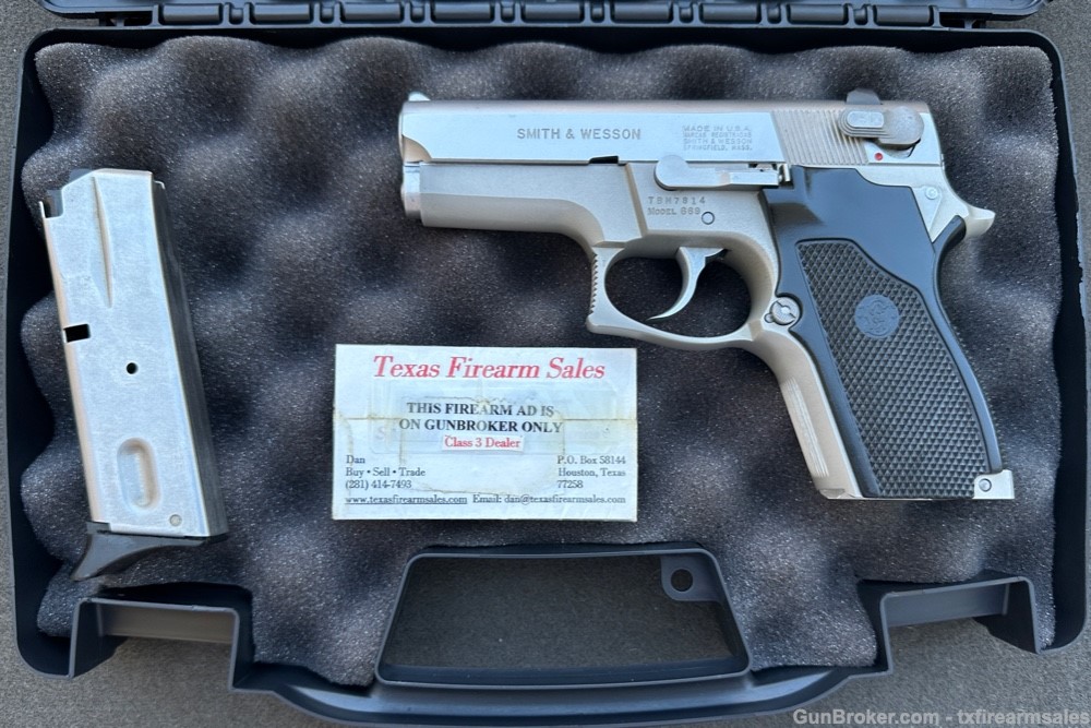 S&W 669 SubCompact 9mm, 'Mini', 2nd Gen, 12-shot, Made in 1988-img-46
