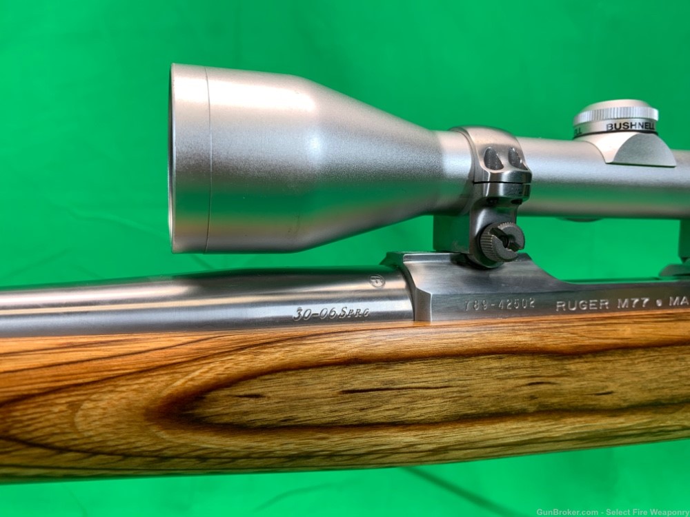 RARE Ruger M77 MKII 30-06 Stainless Steel Laminate Stock 22” 77 Mark 2 II-img-11