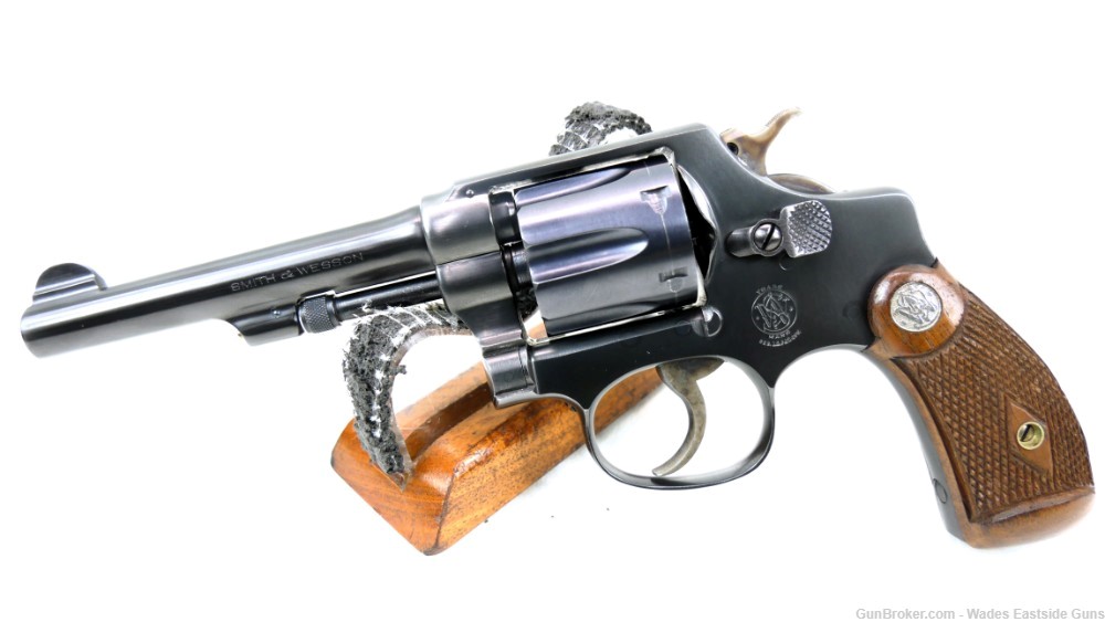 SMITH & WESSON .32 HAND EJECTOR POST WAR (PRE-MODEL 30) APPEARS UNFIRED-img-0