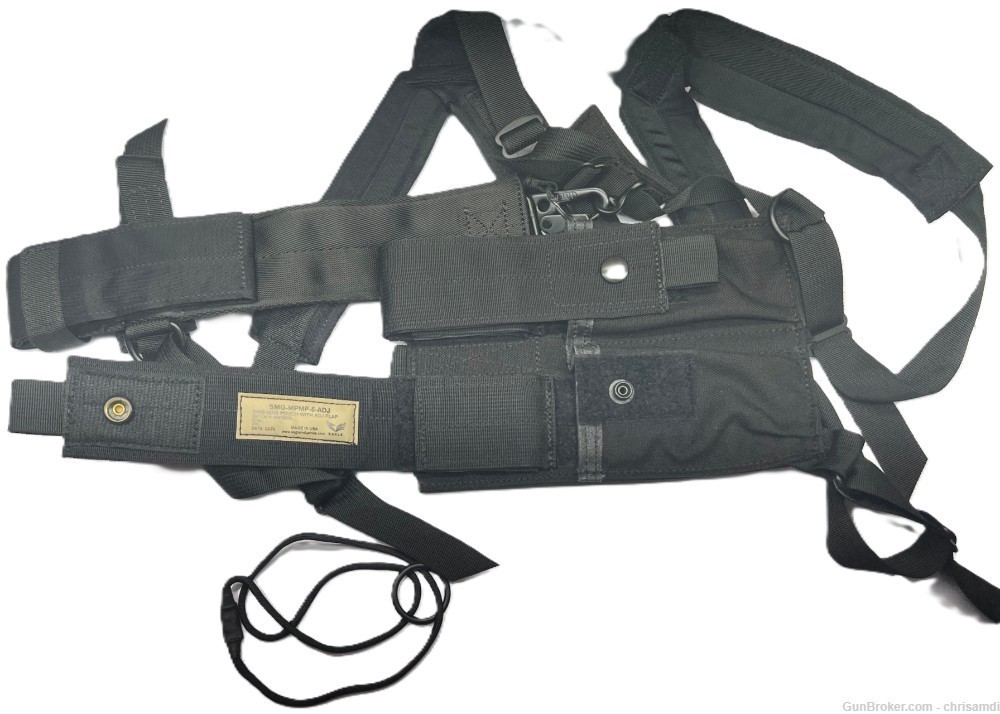 HK EAGLE INDUSTRIES MP5K-PDW RH SHOULDER HARNESS FBI CIA SECRET SERVICE-img-9
