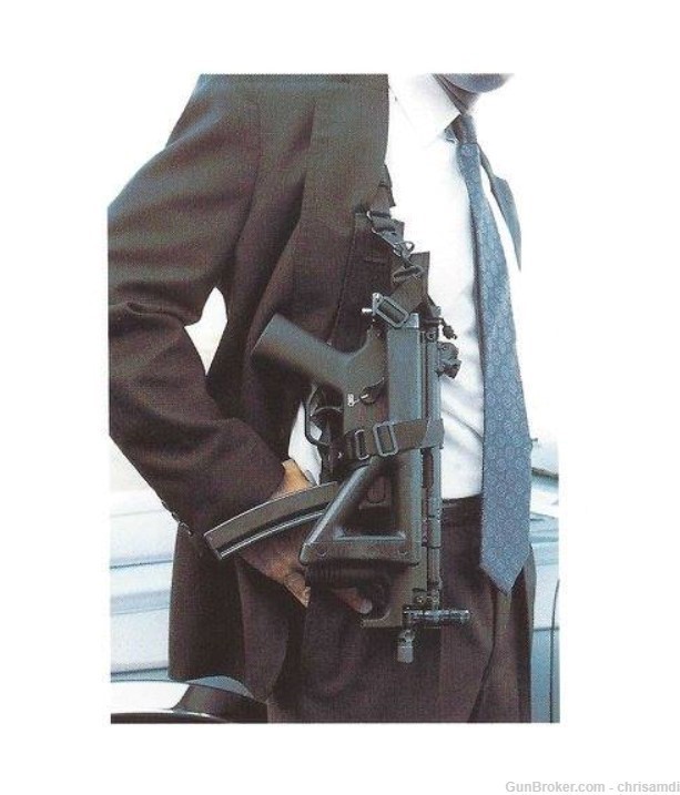 HK EAGLE INDUSTRIES MP5K-PDW RH SHOULDER HARNESS FBI CIA SECRET SERVICE-img-3