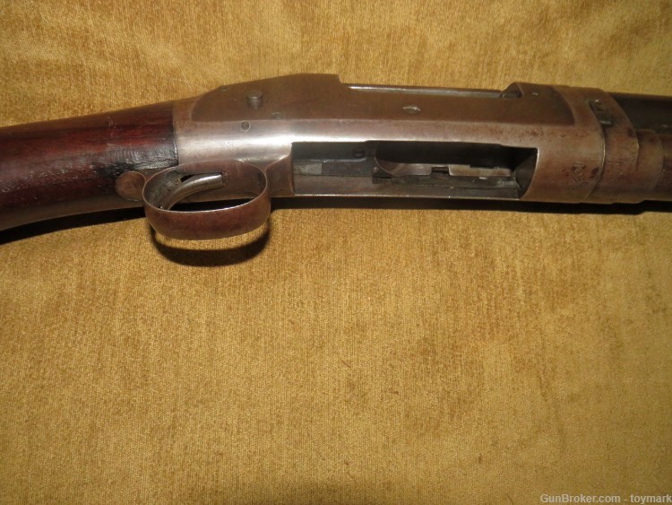 VINTAGE EARLY WINCHESTER MODEL 1897 PUMP 12 GAUGE RIOT SHOTGUN MFG. 1902-img-4
