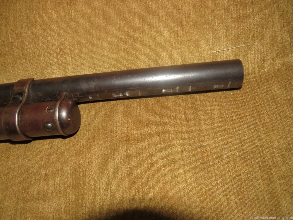 VINTAGE EARLY WINCHESTER MODEL 1897 PUMP 12 GAUGE RIOT SHOTGUN MFG. 1902-img-9