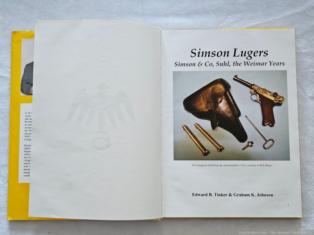 Simson Lugers (Simson & Co, Suhl, the Weimar Years) by Tinker & Johnson-img-2