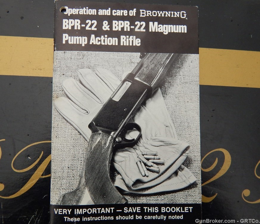 Browning BPR-22 – 22 Long Rifle - Slide Action - 1980-img-49