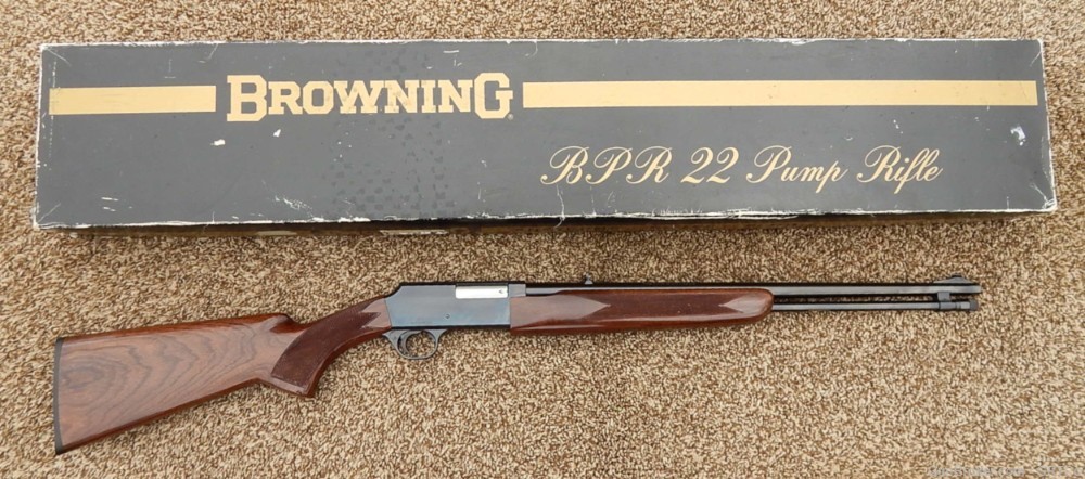 Browning BPR-22 – 22 Long Rifle - Slide Action - 1980-img-0
