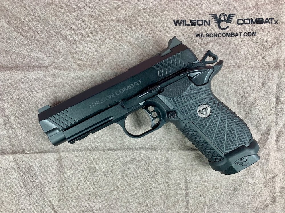 Wilson Combat EDC X9 Black Edition Magwell 9mm 1911 - NEW-img-3