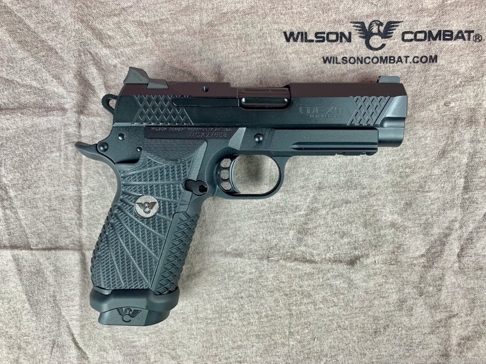 Wilson Combat EDC X9 Black Edition Magwell 9mm 1911 - NEW-img-2