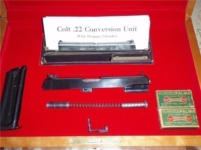 Colt 1911A1 .22-.45 Service Model Ace Conversion Unit WW2 U700 Colt Letter-img-22