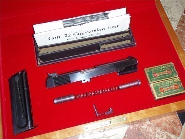 Colt 1911A1 .22-.45 Service Model Ace Conversion Unit WW2 U700 Colt Letter-img-1
