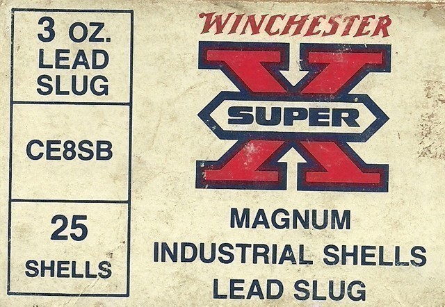 winchester 8 gauge super x 3 oz slug-img-0