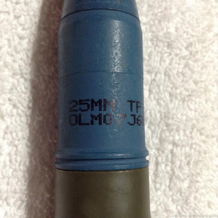 25mm bushmaster TP-T M793 LIVE ROUND TARGET PRACTICE -img-1