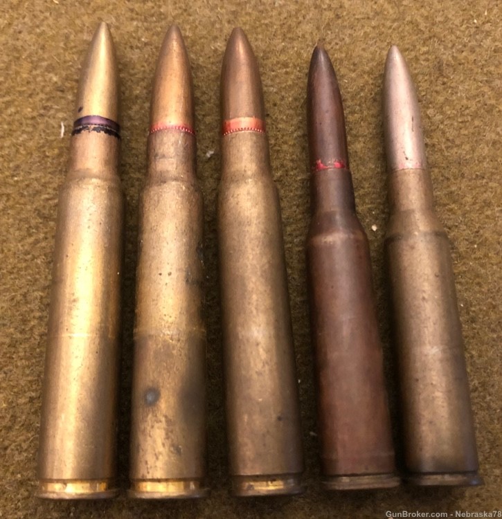 WW2 collection Japanese 7.7x58 and 6.5x50 Jap Arisaka ammo Type 99 92 38-img-0