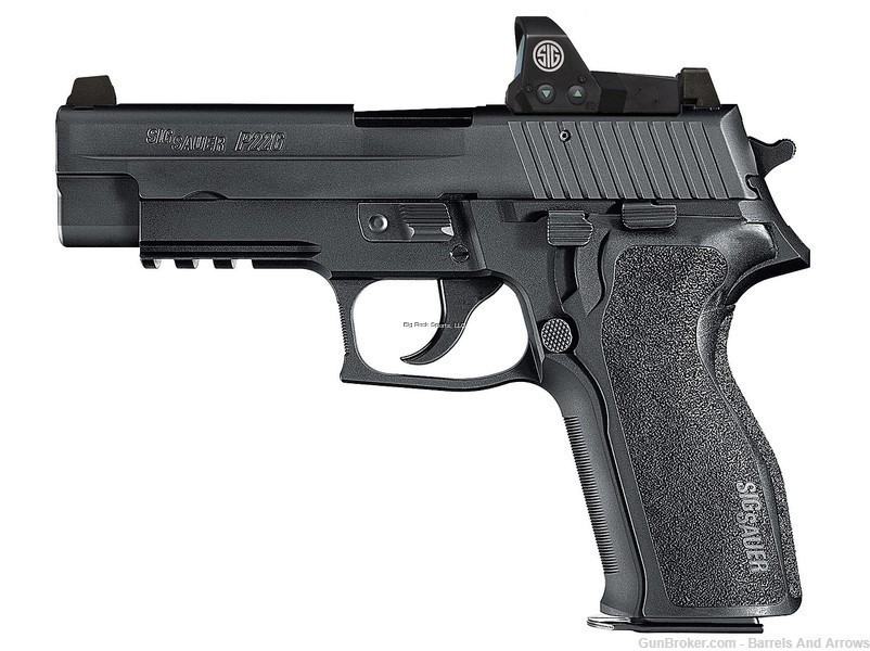 Sig Sauer E26R-9-BSE P226 Semi-Auto Pistol, 9MM, 4.4" Bbl, , Elite, Black-img-0