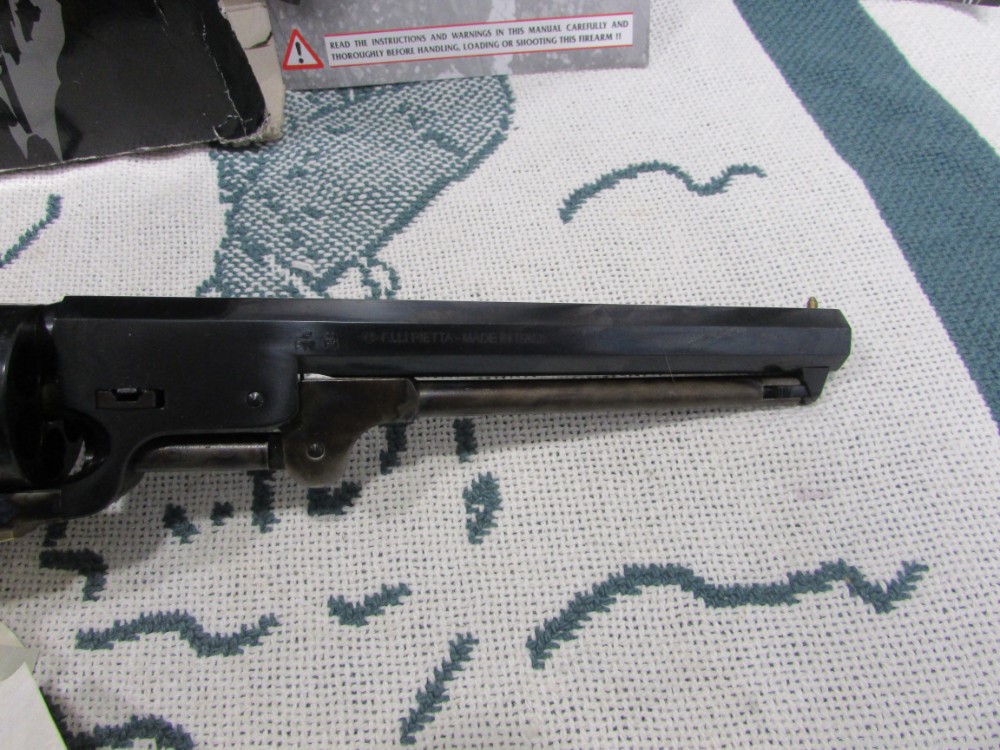 1851 Navy Revolver 44cal Pietta Colt Replica unfired-img-6