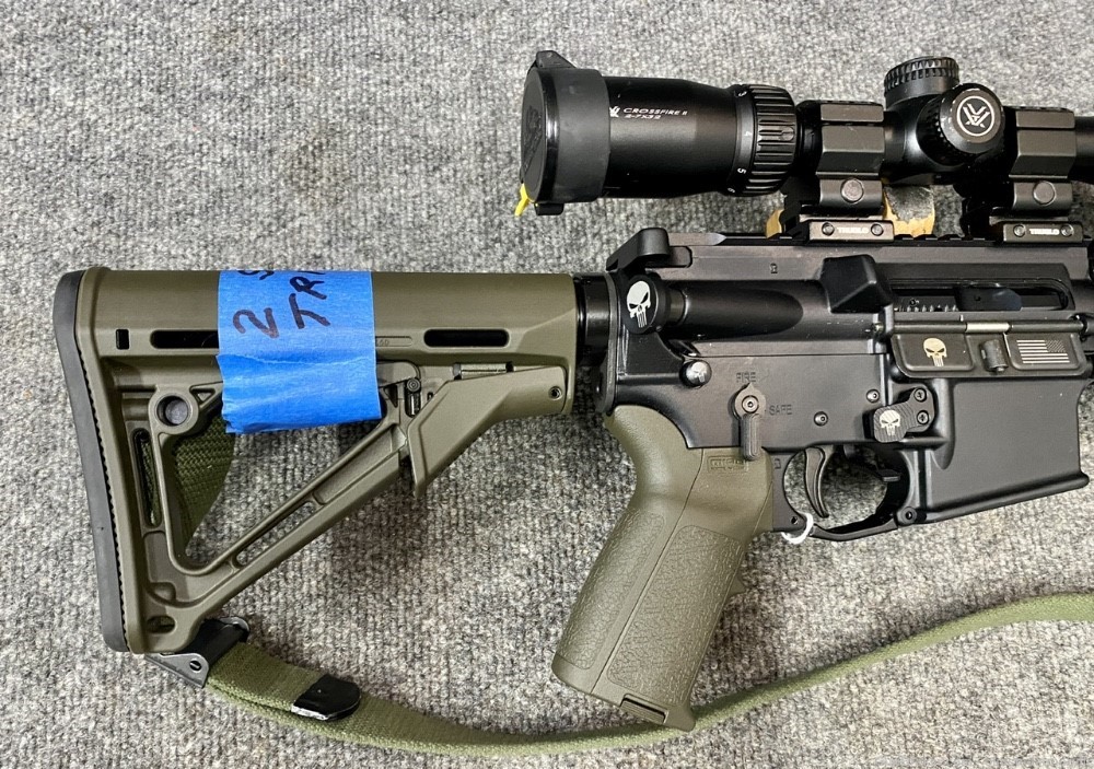 AR-15 Ruger AR-556 like new many upgrades Vortex Scope box NR! Penny!-img-2