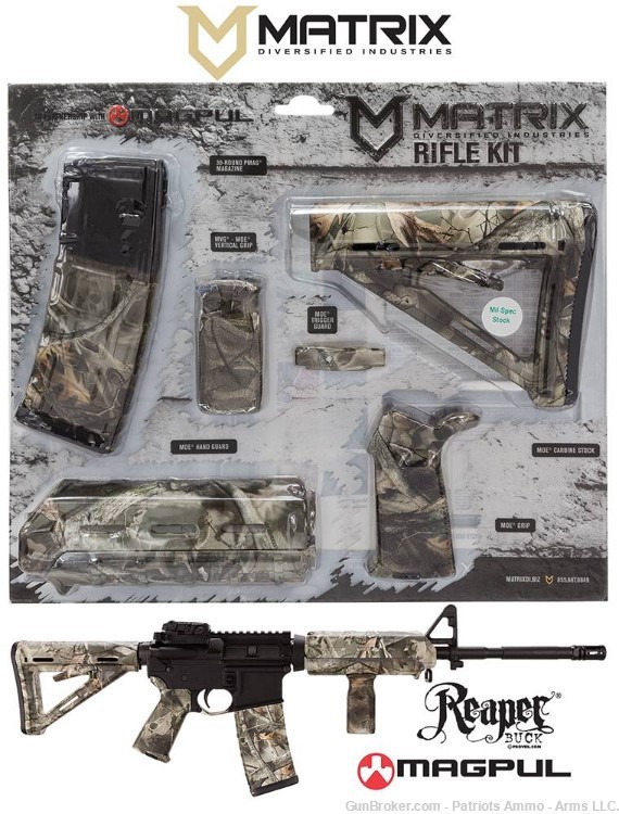 Magpul MOE Kit AR-15 Polymer Proveil Reaper Buck -img-0