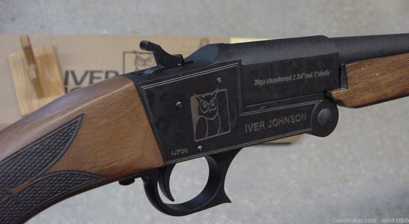 Iver Johnson 20 ga Single Shot Shotgun 26in-img-2